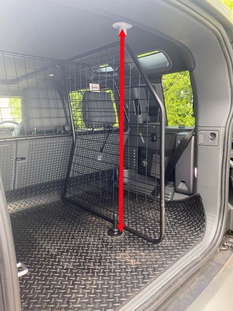 Guardsman LAND ROVER DEFENDER 110 2020 ONWARDS L663 DOG GUARD AND BOOT DIVIDER G1585B